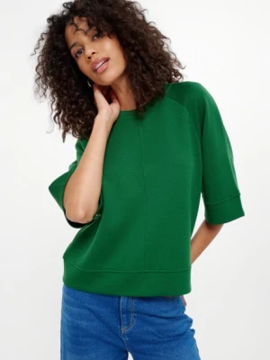 Zielona bluza oversize rękaw 3/4 Greenpoint