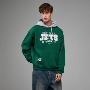 Zielona bluza z nadrukiem New York Jets House
