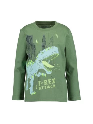 Zielona bluzka chłopięca z dinozaurem Blue Seven