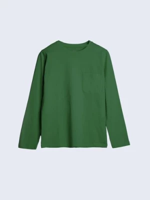 Zielona bluzka z miękkiej dzianiny - unisex - Limited Edition
