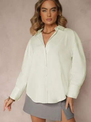 Zielona Casualowa Koszula z Bawełny Naliraella rosa