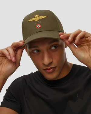 Zielona Czapka Z Daszkiem Aeronautica Militare