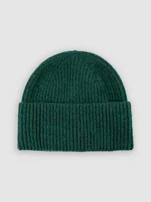 Zielona czapka z wełną Top Secret
