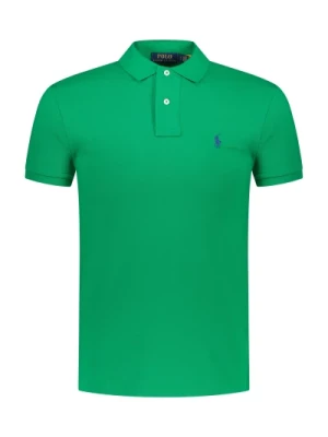 Zielona Koszulka Polo kolekcja Ss23 Polo Ralph Lauren