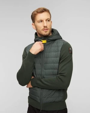 Zielona kurtka hybrydowa męska Parajumpers Illuga