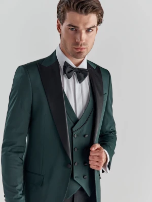 Zielona marynarka smokingowa P22SF-3S-005-Z-S Pako Lorente