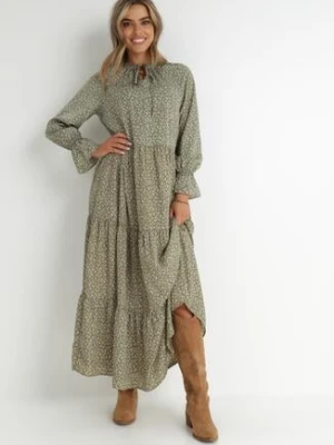 Zielona Sukienka Adrasixie r&f fashion