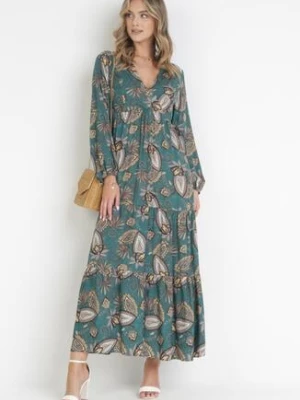 Zielona Sukienka Anastolea rosa