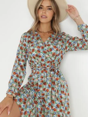 Zielona Sukienka Brizolle r&f fashion