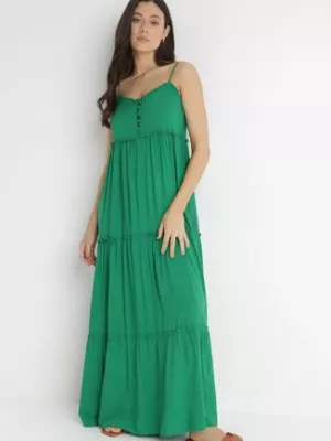 Zielona Sukienka Cilaris