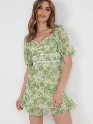 Zielona Sukienka Clymiala