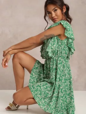 Zielona Sukienka Elefa