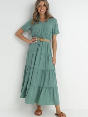 Zielona Sukienka Granet