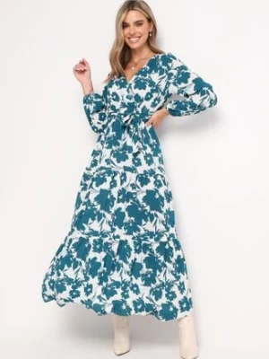 Zielona Sukienka Phellenia rosa