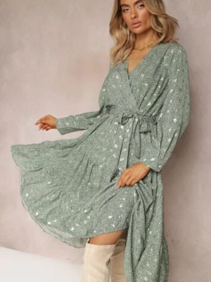 Zielona Sukienka Sundove rosa