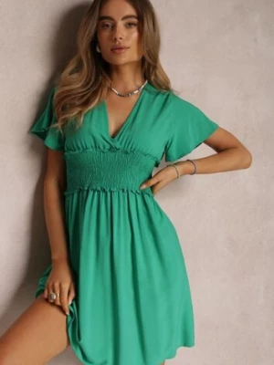 Zielona Sukienka z Wiskozy Rukhsar cflo