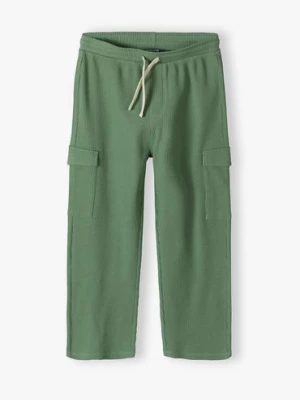 Zielone dresowe spodnie Wide Leg - Limited Edition