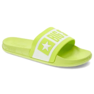 Zdjęcie produktu Zielone Klapki Big Star Wodoodporne Buty Damskie