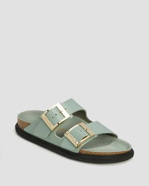 Zielone Klapki Damskie Birkenstock Arizona Db Lena Hs Narrow
