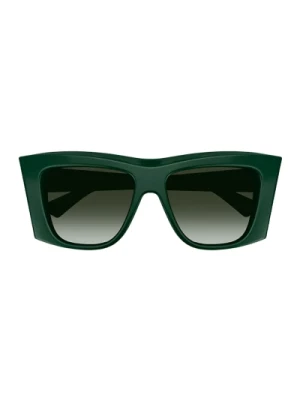 Zielone okulary przeciwsłoneczne dla kobiet Bottega Veneta