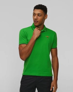 Zielone polo męskie Aeronautica Militare