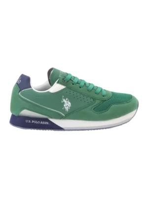 Zielone Slip-On Sportowe Sneakersy U.s. Polo Assn.
