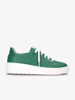 Zielone sneakersy damskie