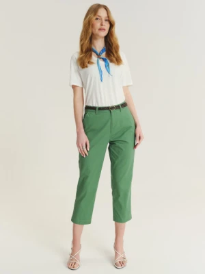 Zielone spodnie 7/8 Greenpoint