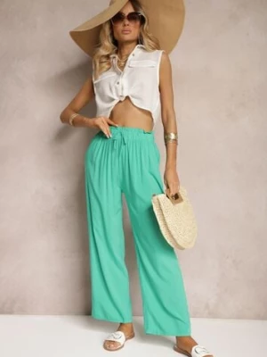 Zielone Spodnie Karrill rosita