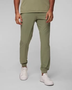 Zielone Spodnie Męskie J.lindeberg Cuff Jogger Pant J Lindeberg