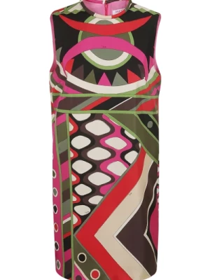 Zielone sukienki dla kobiet Ss24 Emilio Pucci