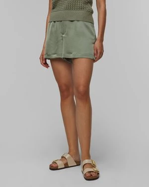 Zielone Szorty Damskie Varley Sarka High Rise Short