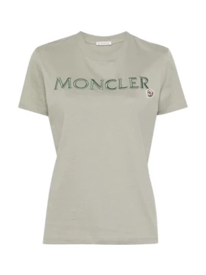 Zielone T-shirty i Pola Moncler