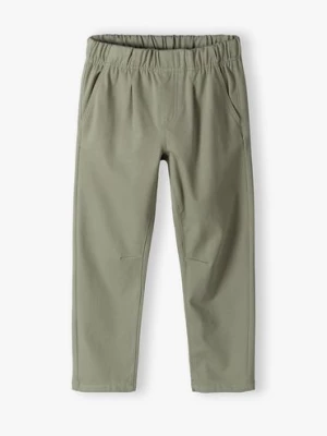 Zielone tkaninowe spodnie regular dla chłopca - Max&Mia Max & Mia by 5.10.15.
