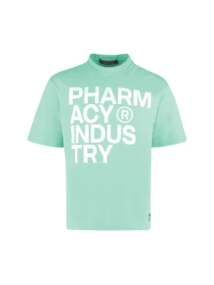 Zielone Topy i Koszulka z Bawełny Pharmacy Industry