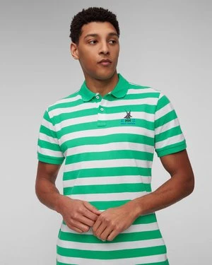 Zielono-białe polo męskie Helly Hansen Koster Polo