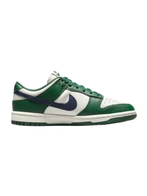 Zielono-Niebieskie Retro Sneakersy Nike