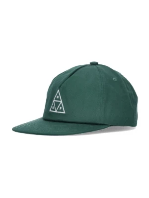 Zielony czapka z daszkiem bez struktury HUF