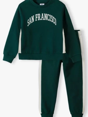 Zielony dresowy komplet San Francisco - unisex - Limited Edition