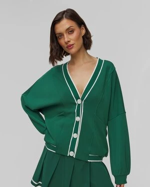 Zielony Kardigan Damski Varley Decker Off Court Cardigan