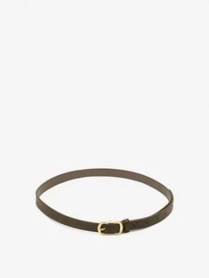 Zielony Pasek z Metalową Klamrą Mevurea jordan