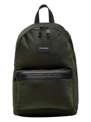 Zielony Plecak Stylowy Praktyczny Uniwersalny Calvin Klein