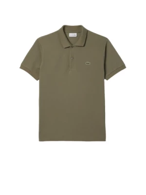 Zielony Polo Shirt Klasyczny Styl Lacoste