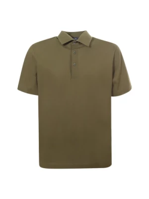 Zielony Polo Shirt - Regular Fit Herno