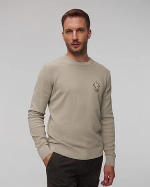 Zielony sweter męski Aeronautica Militare