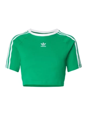 Zielony T-shirt 3 Stripes Baby Adidas Originals