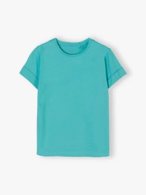 Zielony T-shirt dla dziewczynki Lincoln & Sharks by 5.10.15.