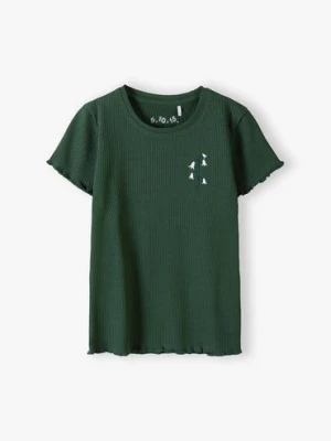 Zielony t-shirt w prążki - Deep nature 5.10.15.