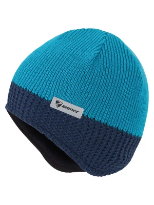 Ziener Czapka beanie "Igosch" w kolorze niebieskim rozmiar: XS