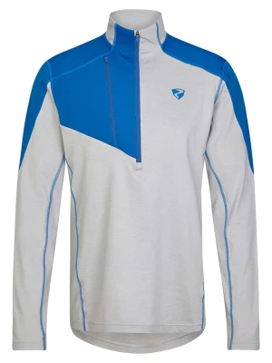 Ziener Koszulka funkcyjna "Japvo" w kolorze niebiesko-szarym rozmiar: 54
